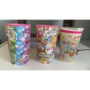 Shopkins Snackeez  2 In 1 Snack & Drink Cup  8oz + 2 Collector Cups